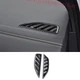 For VW ID.4 2021-2024 Carbon Fiber Dashboard L&R AC Air Outlet Vent Trim 2PCS
