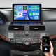 Carplay Android 14 Car GPS DSP Radio Stereo For Honda Accord 8 2008-2012