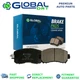 4x Front CERAMIC Brake Pads D1650 Fit Nissan LEAF 2014-2017 Battery EV Base S SL