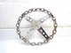 VINTAGE 1960'S 1970'S CHROME 4 SPOKE CHAIN STEERING WHEEL GM FORD MOPAR ORIGINAL