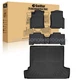 For 2003-2009 Toyota 4Runner 5 Seats TPE Floor Mats Liners & Trunk Cargo Liner