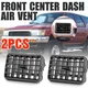 2PCS Air Heater Dash Bezel Vents For Toyota 4Runner Tacoma 1996-2002 A/C Black