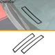 For 09+ Dodge Challenge Front Windshield Air Vent Outlet Trim Cover Carbon Fiber
