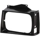 New Headlight Door/Bezel Driver Left Side Chevy S-10 BLAZER S10 Pickup Black LH