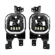 For Ford 2008-2010 F-250 F-350 F-450 F-550 Super Duty Bumper LED Fog Lights DRL