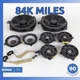 10-19 Jaguar X351 XJ XJR Front & Rear 1200W Premium Speaker Set OEM 84k