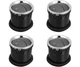 4Pcs Dashboard AC Heater Air Vent HVAC Vent Duct For FORD F150 2004-2008