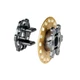 OMP OS0-0024-A02 for Quick Release Steering Wheel Hub W/11 Pole Connector Bolted