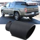 15" Long Exhaust Tail End 4" Inlet 8" Outlet Muffler Tip For Honda Ridgeline