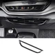 For Volkswagen ID.4 2021-25 Black Titanium Inner Console Air Out Vent Frame Trim