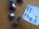 large head truck (?) bumper bolts 1933/1940 FORD dodge STUDE diamond t white NOS