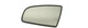 2002-2008 S4 A4 S6 Audi Auto Dim Mirror Glass Driver Side Left 8E0857535J OEM