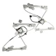 Power Window Regulator w/Motor For 2003-2009 Nissan 350Z Front Left+Right