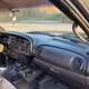 Black Dash Bezel Dashboard Cover Overlay Fit For 1998-2002 Dodge Ram Pickup