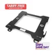 Sparco 600SB101L, One Fits SEAT MOUNT LH 89-97 MAZDA MIATA NA Steel Black Perfor