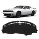 KUST Black Dash Cover for Dodge 59.45''&times;24.41''(Dodge Challenger 15-24） 
