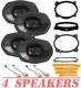 JBL Stage3 Series Front & Rear Speakers upgrade kit for 2002-2011 Toyota Camry