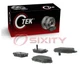 Centric Rear Disc Brake Pad Set for 2011-2019 Nissan LEAF Braking Stopping lw