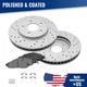 283mm Front Disc Rotors Brake Pads For Nissan NV200 2013 - 2020 Leaf 2011 - 2013
