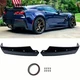 For 15-19 Chevy Corvette C7 Z06/Grand Sport Stage 2 Rear Spoiler Winglets ABS