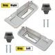 For Honda Civic 2006-2008 Light Gray 2x Sun Visor W/Clips Passenger &Driver Side