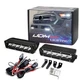 (2) Mini 6" 30W High Power Single-Row LED Light Bar Kits For Off-Road Truck SUV