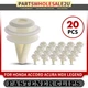 20Pcs 10.5 mm Triple Head Fasteners Trim Panel Retainers for Honda Accord Acura