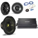 Kicker 44CWCS104 10&rdquo; CompC Sub 43CSC654 6.5&rdquo; CS Speakers 43CXA3004 CX Amp kit
