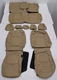 For Toyota Rav4 XLE Limited 2019-2025 Latte Leather Seat Covers KR438