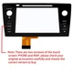 Radio Touch Screen Digitizer Phone For Subaru Legacy & Outback 2018 2019 Display