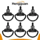 Set of 6 Black Cargo NEW D-Hooks fit for Ford Transit 150 250 350 Van 15-23