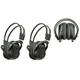 2 Fold In Wireless Headphones For Chrysler  Vehicles Rear DVD New Headsets 601B