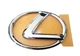 06-12 NEW LEXUS IS250 FRONT EMBLEM GRILLE IS350 Chrome HAS ALIGN PINS 07 08 09