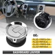 Fit For Ford F-150 2009-2014 Dashboard Louver AC Heater Louvre Air Vent Chrome