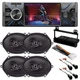 Bluetooth AM/FM Car Stereo & 4 Door Speakers for 1999-2003 Ford F-150 Pickup