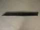 Passenger Side Inside Door Panel Trim/Molding - Black - for 77 Corvette