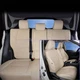 5Seats Driver Passenger Bottom & Top Seat Cover For 2019-2023 Toyota RAV4 Beige