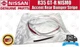 Nissan OEM Accent Rear Bumper Stripe Center For R35 GT-R Nismo Genuine