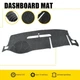 Gray Mat Dash Cover For Chevy 2007-2013 Silverado Tahoe Suburban Front Pad