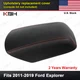 Fits 2011-2019 Ford Explorer Leather Center Console Lid Armrest Cover Red Stitch