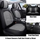 For Toyota RAV4 Car 5-Seat Covers Premium Leather Full Set Cushion