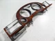 08-10 Audi A8 D3 Instrument Cluster Bezel Trim Wood Grain Light Wood Facelift 09