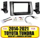 DOUBLE DIN/SINGLE DIN CAR STEREO DASH INSTALL KIT FOR 2014-2021 TOYOTA TUNDRA