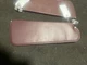 💥 OEM 1981 - 1993 Dodge Ram D150 D250 D350 Ramcharger Sun Visor Set Red
