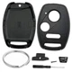 3 Button Key Fob Shell for Honda Civic LX Accord Crosstour Coupe CR-V CR-Z 