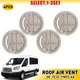 4Pcs New Roof Headliner AC Air Vent For Ford Transit 2015-2025 YC3Z19893AA 4-12X