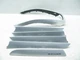 09-16 AUDI B8 A4 S4 DASHBOARD DOOR PANEL INTERIOR ALUMINUM TRIM SET OEM 092022
