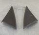 08-14 Mercedes W204 C250 Front Left & Right Door Panel Tweeter Speaker Cover Set