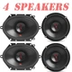 JBL Stage3 Series Door & Rear Speaker Package for 1987-1993 for Ford Mustang