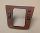 MERCEDES-BENZ R170 SLK230 SLK320 CENTER CONSOLE WINDOW SWITCH BEZEL WOODGRAIN